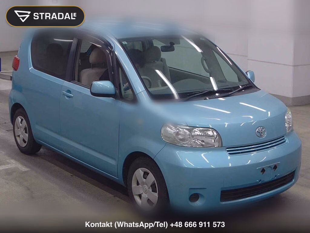TOYOTA PORTE 3D 130I 2011, aukcja z Japonii, zdjęcie 1