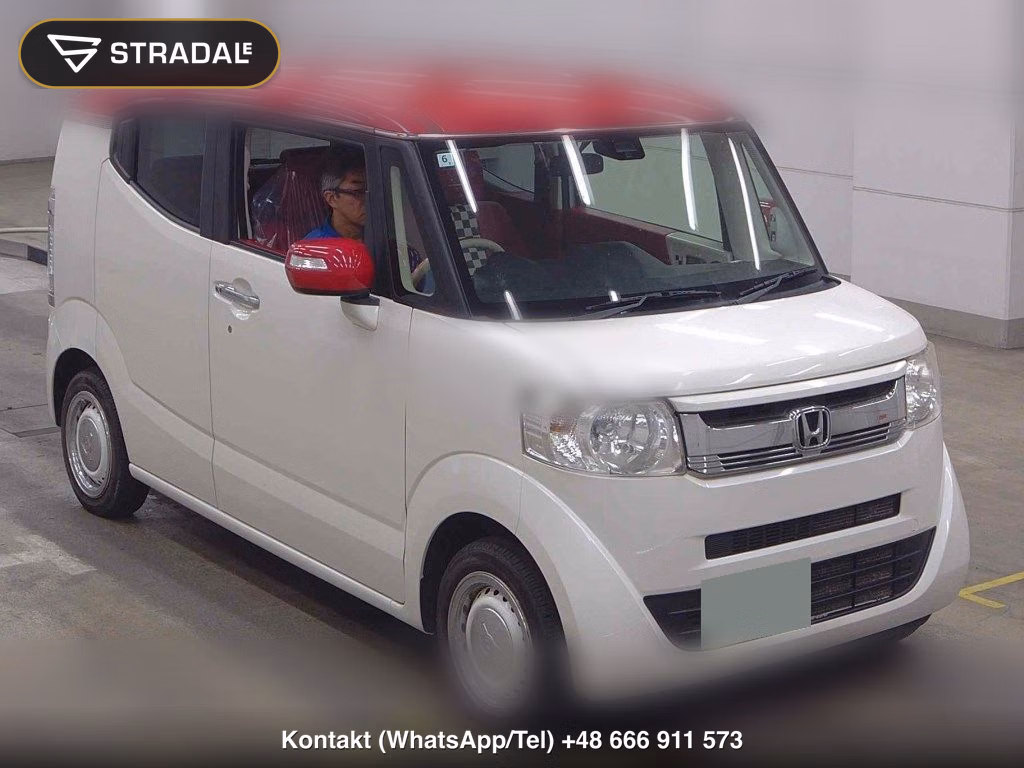 HONDA N-BOX SLASH 4WD X 2015, aukcja z Japonii, zdjęcie 1