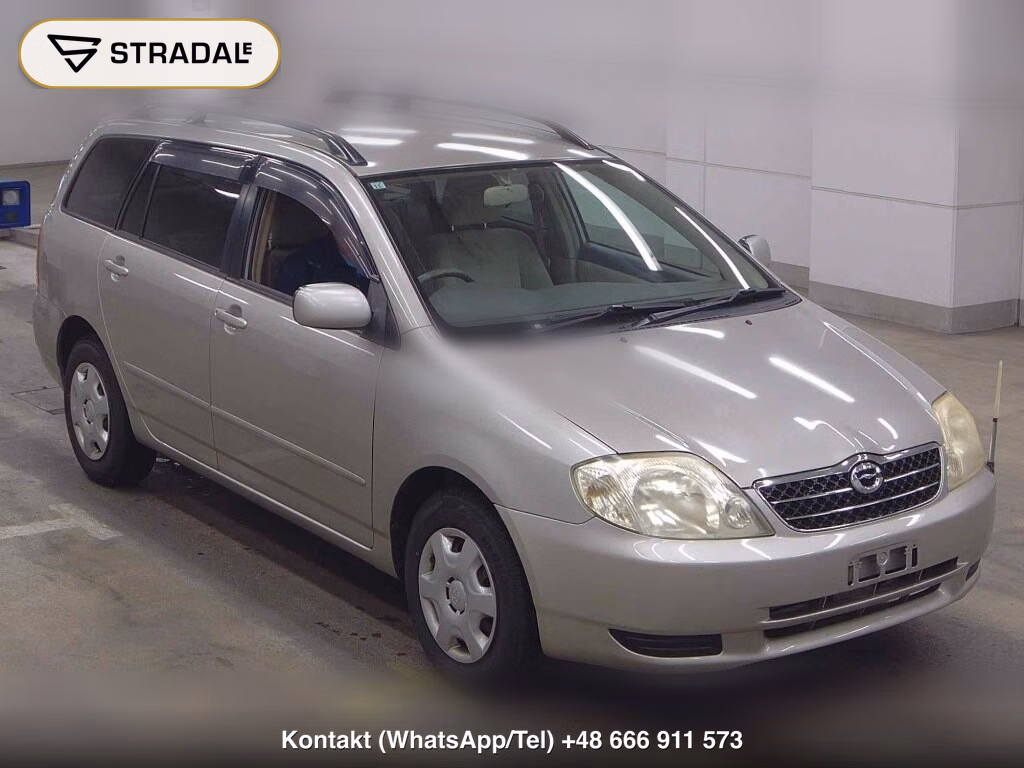 TOYOTA COROLLA FIELDER 4WD X G EDITION 2001, aukcja z Japonii, zdjęcie 1