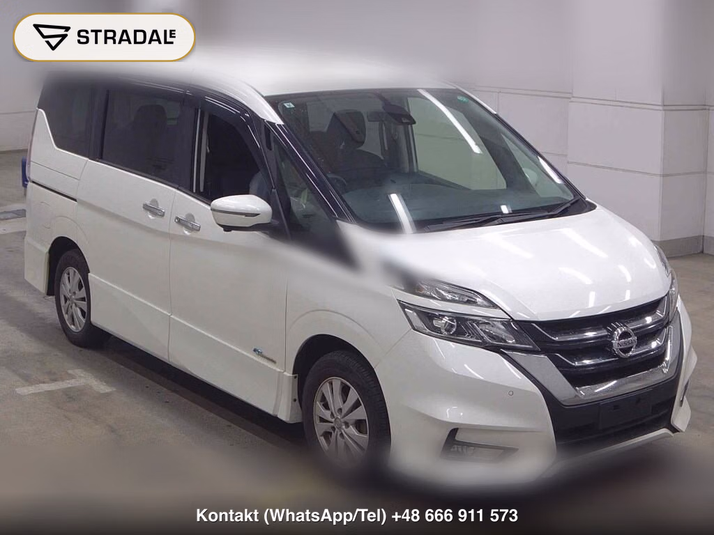 NISSAN SERENA 5D 4WD HIGHWAY STAR V SELECTION 2017, aukcja z Japonii, zdjęcie 1
