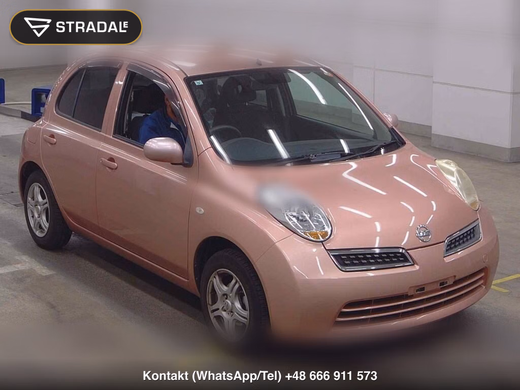 NISSAN MARCH 5D 4WD 14E FOUR 2007, aukcja z Japonii, zdjęcie 1