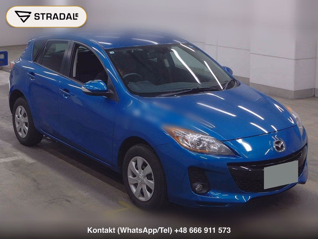 MAZDA AXELA SPORT 4WD 20E 2013, aukcja z Japonii, zdjęcie 1