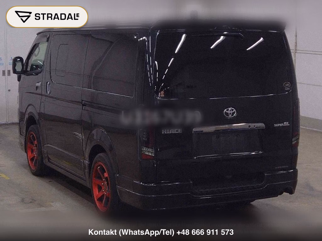 TOYOTA HIACE VAN 5D 4WD LONG SUPER GL DARK PRIME2, miniaturka 3