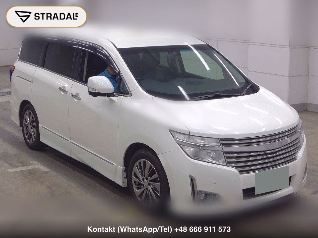 NISSAN ELGRAND 5D 4WD 250 HIGHWAY STAR 2012, aukcja z Japonii, zdjęcie 1