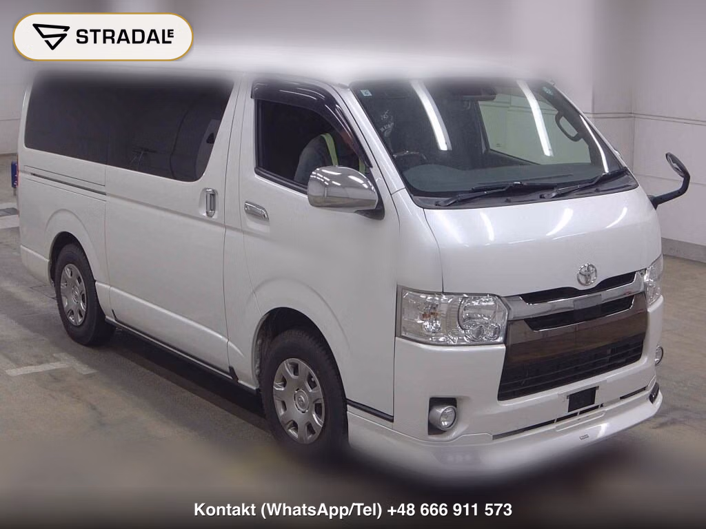 TOYOTA HIACE VAN 5D 4WD LONG SUPER GL 50TH ANNIVERSARY LIMITED 2019, aukcja z Japonii, zdjęcie 1