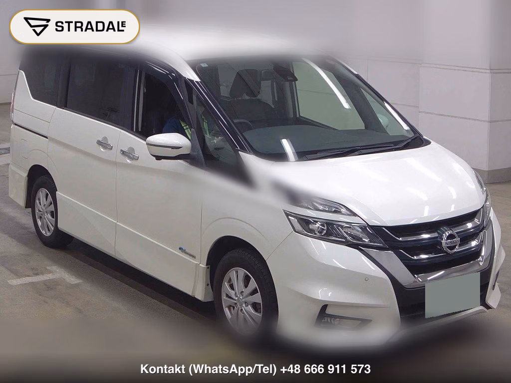 NISSAN SERENA 5D 4WD HIGHWAY STAR 2017, aukcja z Japonii, zdjęcie 1