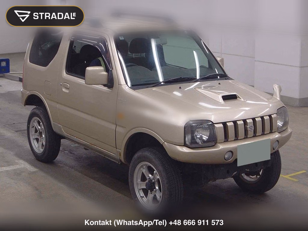 SUZUKI JIMNY 3D 4WD XC 2008, aukcja z Japonii, zdjęcie 1