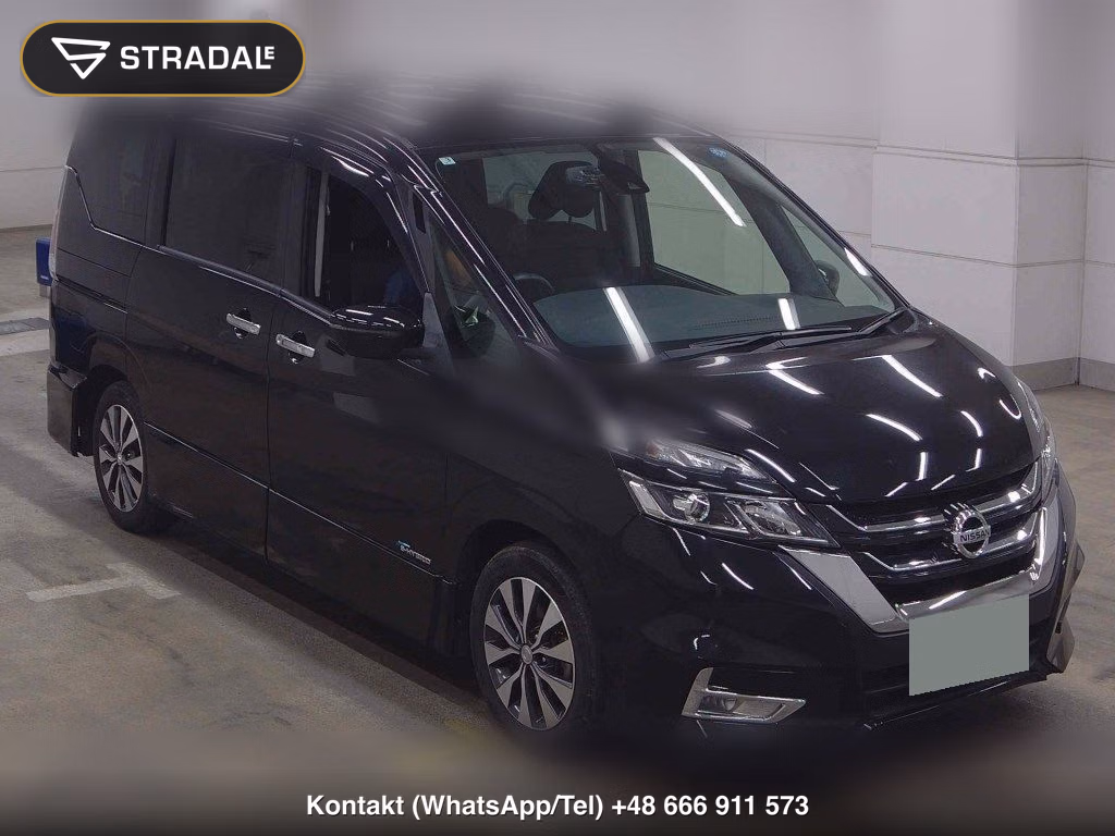 NISSAN SERENA 5D HIGHWAY STAR V SELECTION 2017, aukcja z Japonii, zdjęcie 1