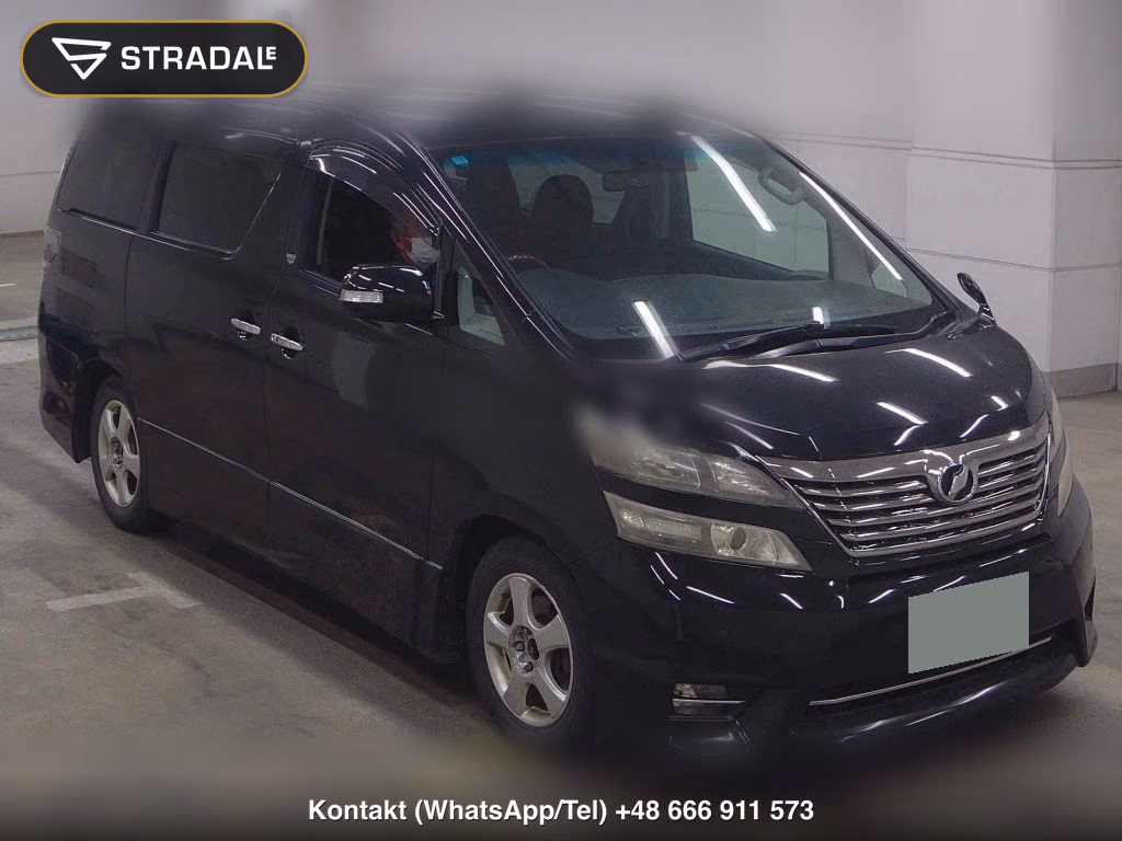 TOYOTA VELLFIRE 4WD 2.4Z PLATINUM SELECTION 2009, aukcja z Japonii, zdjęcie 1