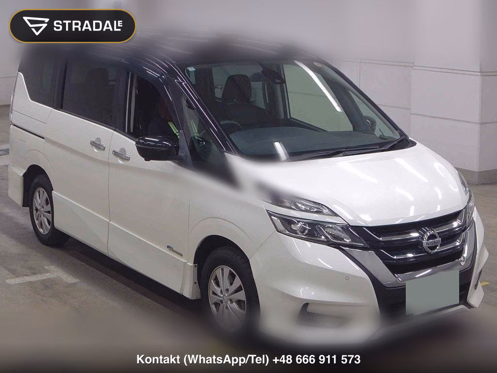 NISSAN SERENA 5D 4WD HIGHWAY STAR V SELECTION Ⅱ 2016, aukcja z Japonii, zdjęcie 1
