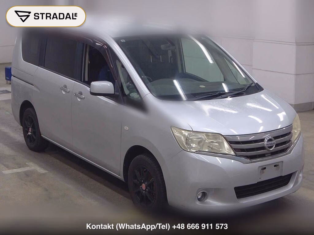 NISSAN SERENA 5D 4WD 20X 2011, aukcja z Japonii, zdjęcie 1