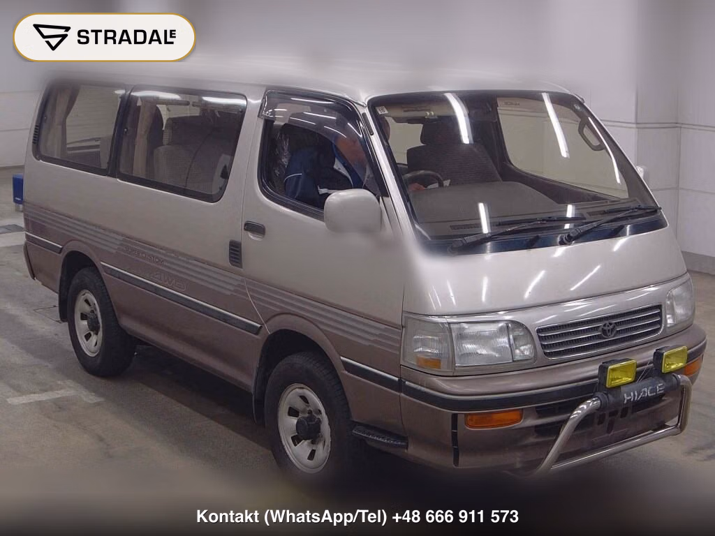 TOYOTA HIACE WAGON 4D 4WD SUPER CUSTOM 1995, aukcja z Japonii, zdjęcie 1