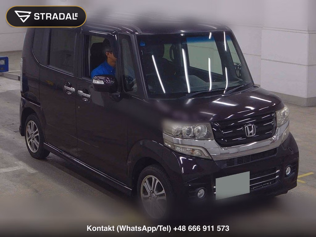 HONDA N-BOX CUSTOM 4WD 2017, aukcja z Japonii, zdjęcie 1