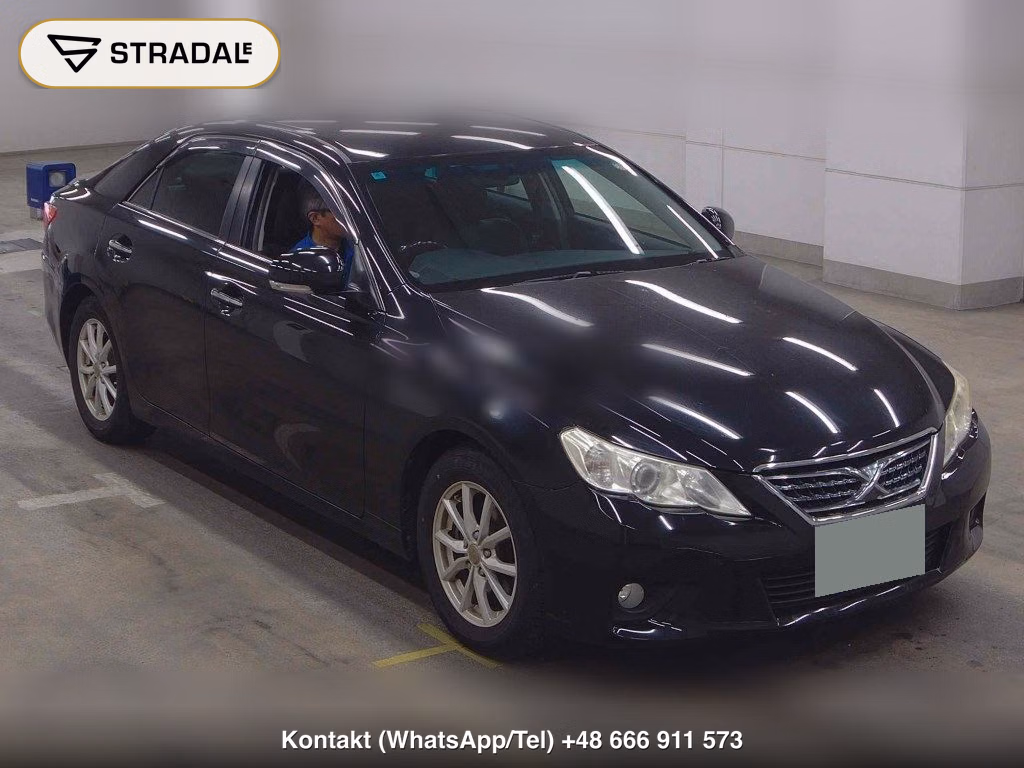 TOYOTA MARK X 4WD 250G FOUR BLACK LEATHER LIMITED 2012, aukcja z Japonii, zdjęcie 1