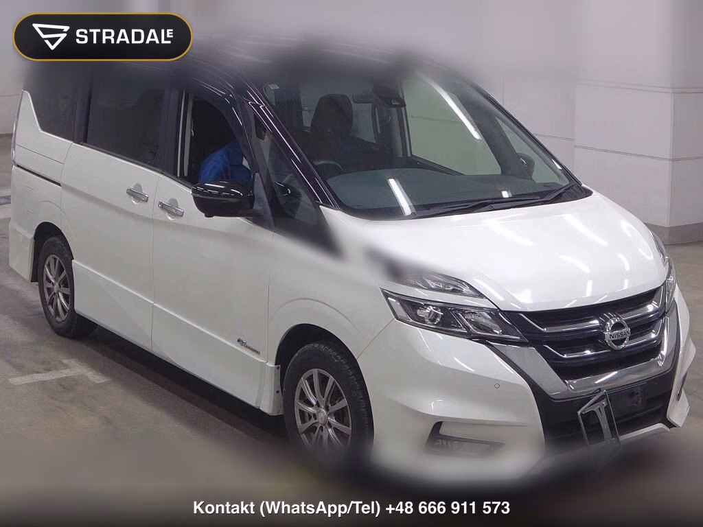 NISSAN SERENA 5D 4WD HIGHWAY STAR V SELECTION 2017, aukcja z Japonii, zdjęcie 1