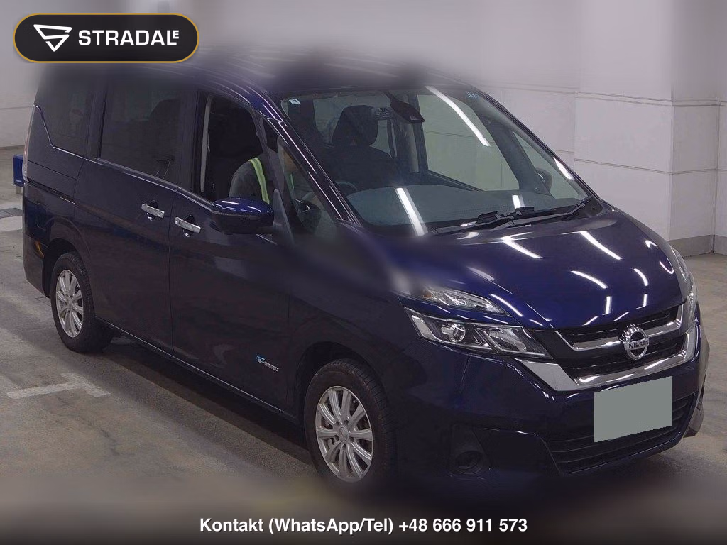 NISSAN SERENA 5D 4WD X V SELECTION 2017, aukcja z Japonii, zdjęcie 1