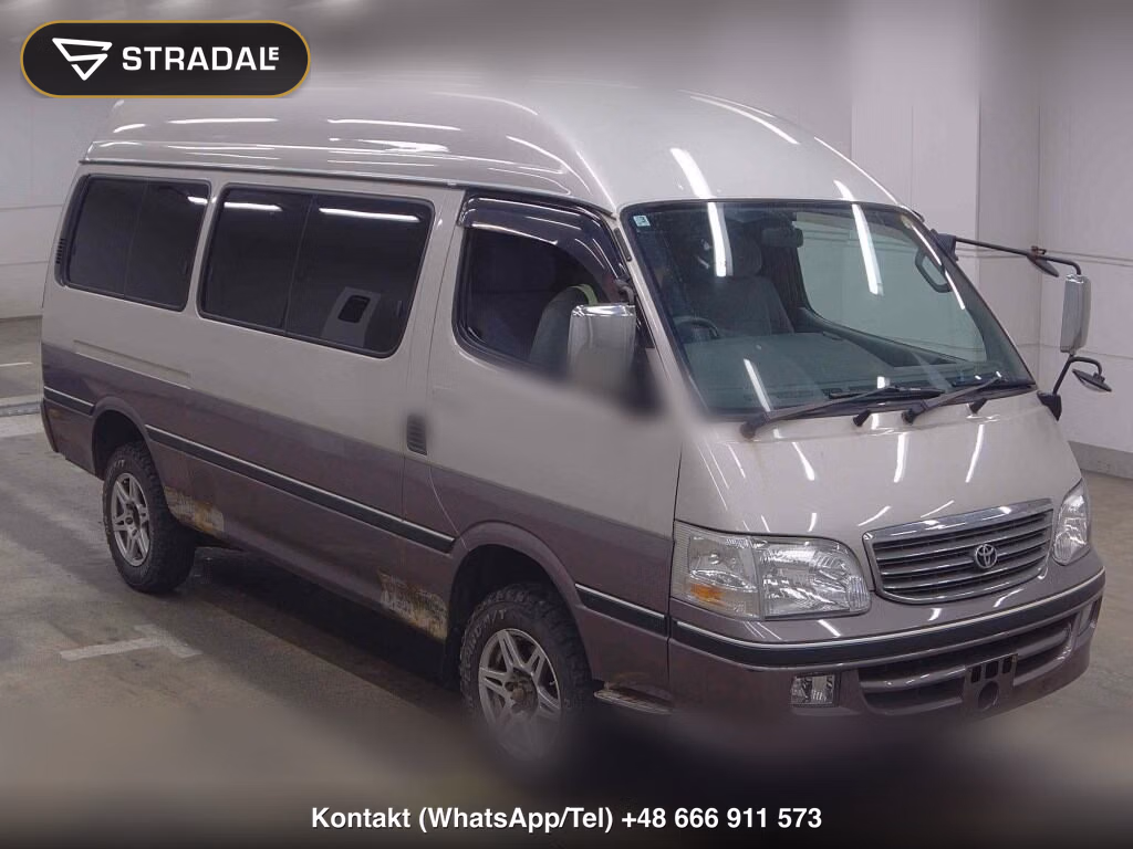 TOYOTA HIACE VAN 4D 4WD CAMPING 2000, aukcja z Japonii, zdjęcie 1
