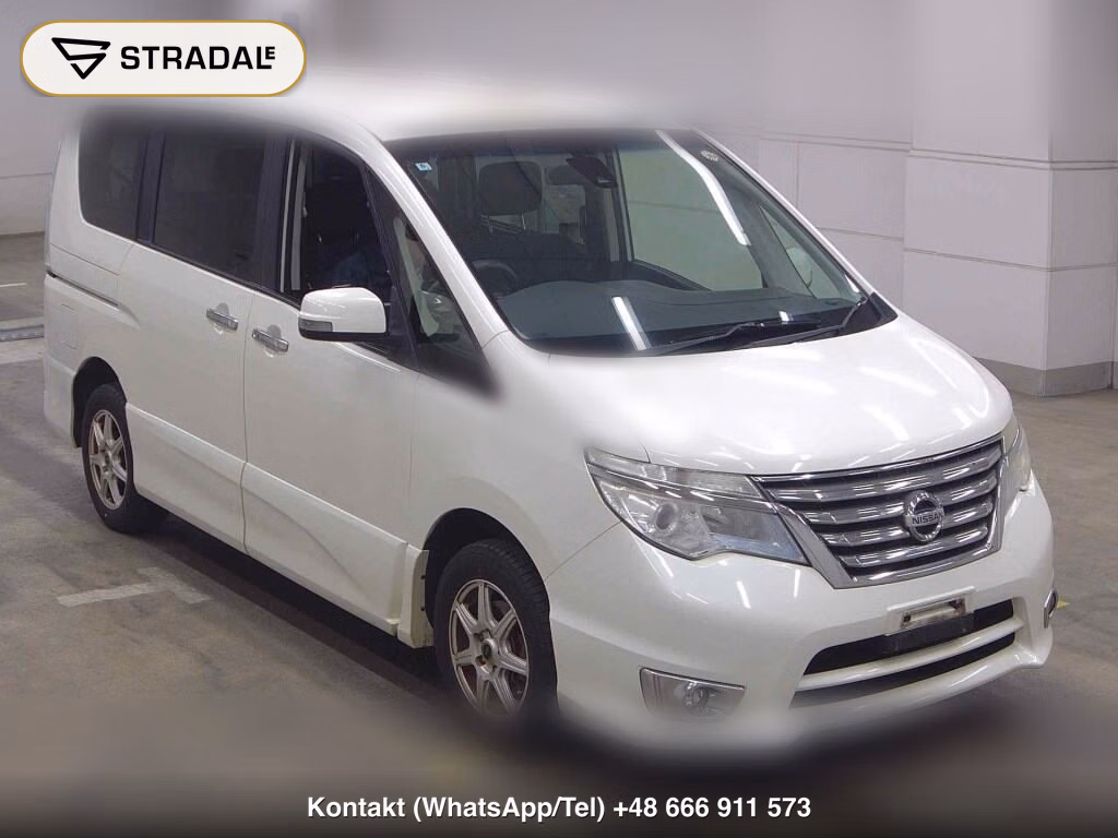 NISSAN SERENA 5D 4WD HIGHWAY STAR S EDITION 2016, aukcja z Japonii, zdjęcie 1