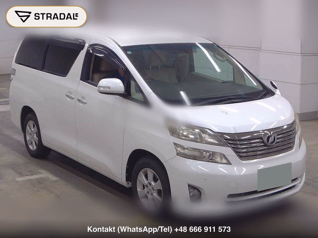 TOYOTA VELLFIRE 4WD 3.5V 2010, aukcja z Japonii, zdjęcie 1