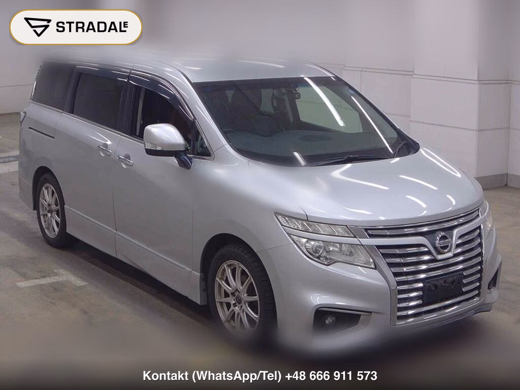 NISSAN ELGRAND 5D 4WD 250 HIGHWAY STAR 2014, aukcja z Japonii, zdjęcie 1