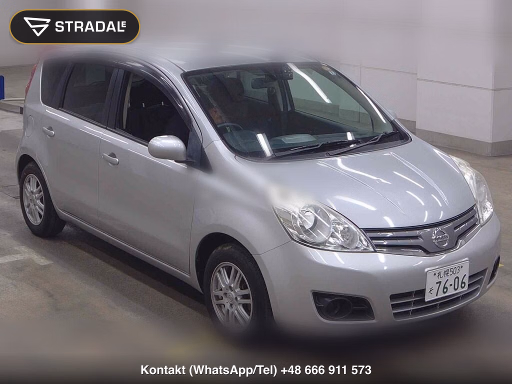NISSAN NOTE 15X SV 2012, aukcja z Japonii, zdjęcie 1