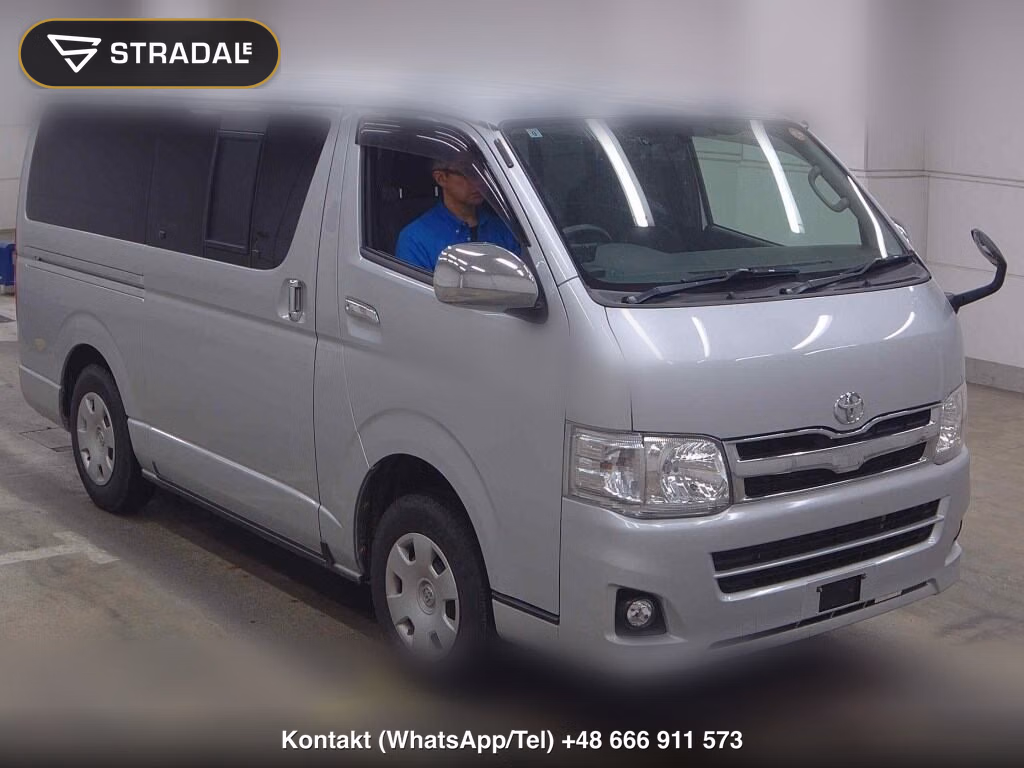 TOYOTA REGIUS ACE VAN 5D 4WD LONG SUPER GL 2010, aukcja z Japonii, zdjęcie 1