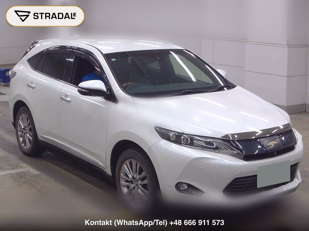 TOYOTA HARRIER HYBRID 4WD PREMIUM ADVANCED PACKAGE 2014, aukcja z Japonii, zdjęcie 1