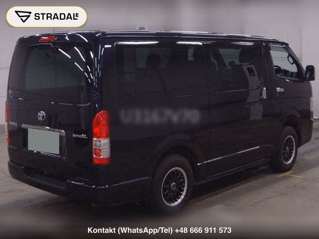 TOYOTA HIACE VAN 5D 4WD LONG SUPER GL DARK PRIME2, miniaturka 6