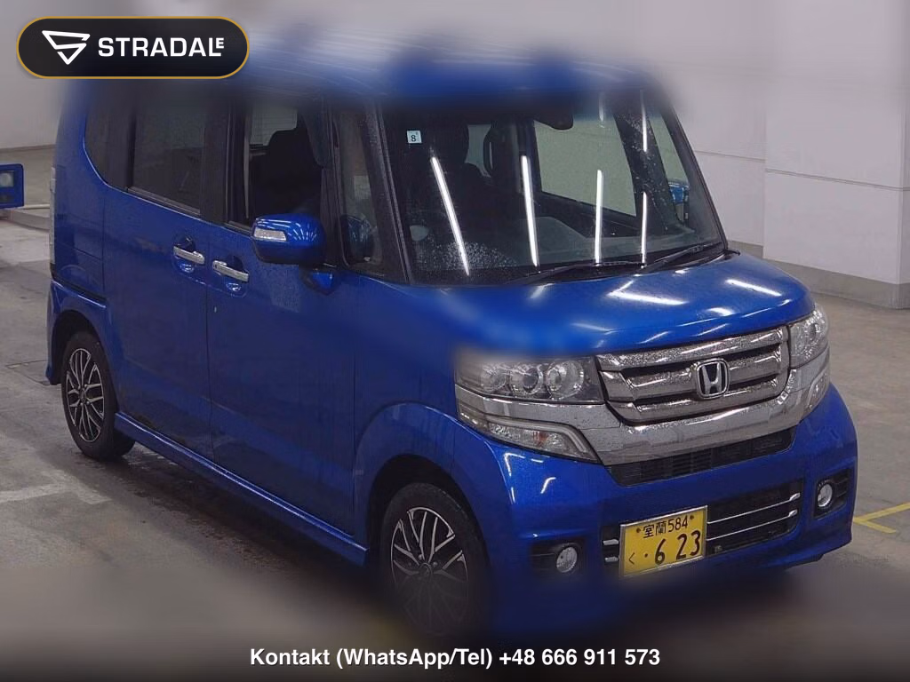 HONDA N-BOX CUSTOM 4WD SS PACKAGE 2015, aukcja z Japonii, zdjęcie 1