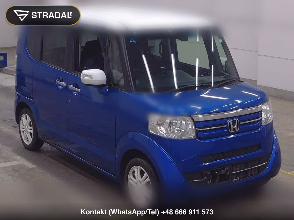 HONDA N-BOX 4WD 2TONE COLOR STYLE G・L PACKAGE 2015, aukcja z Japonii, zdjęcie 1