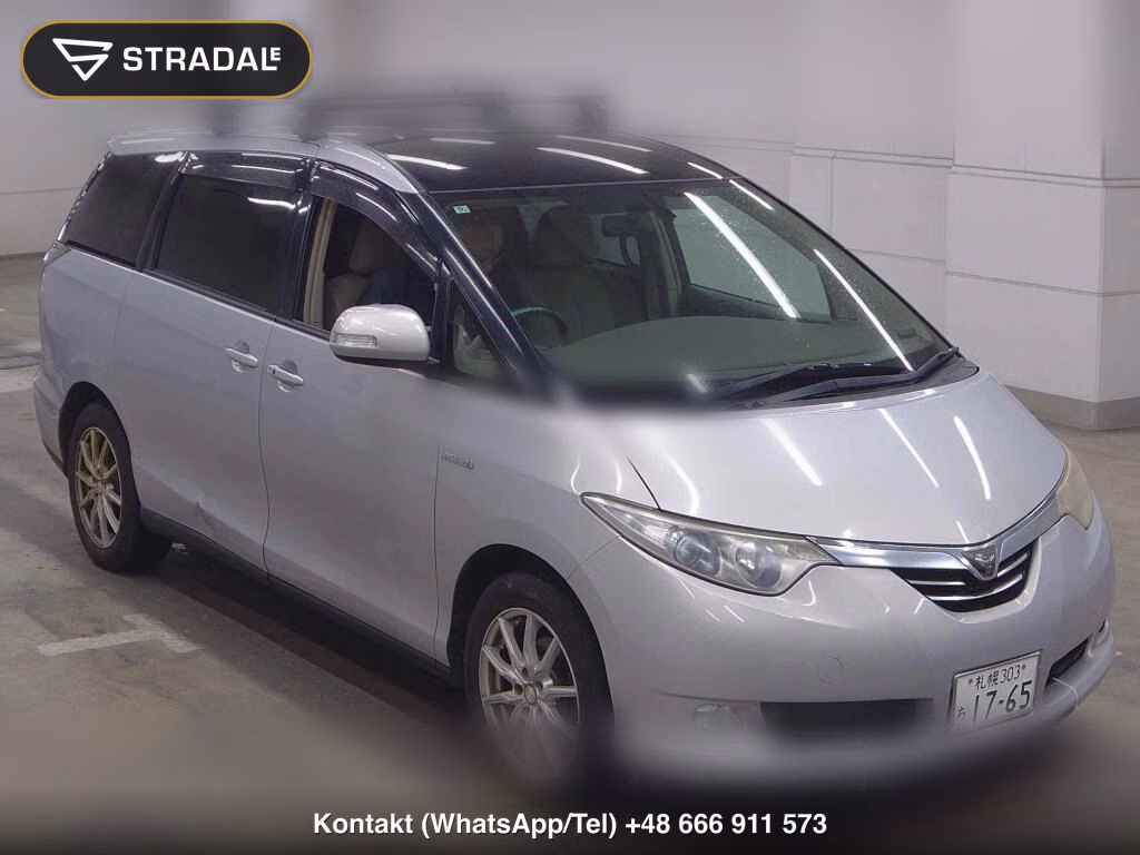 TOYOTA ESTIMA HYBRID 4WD X 2007, aukcja z Japonii, zdjęcie 1