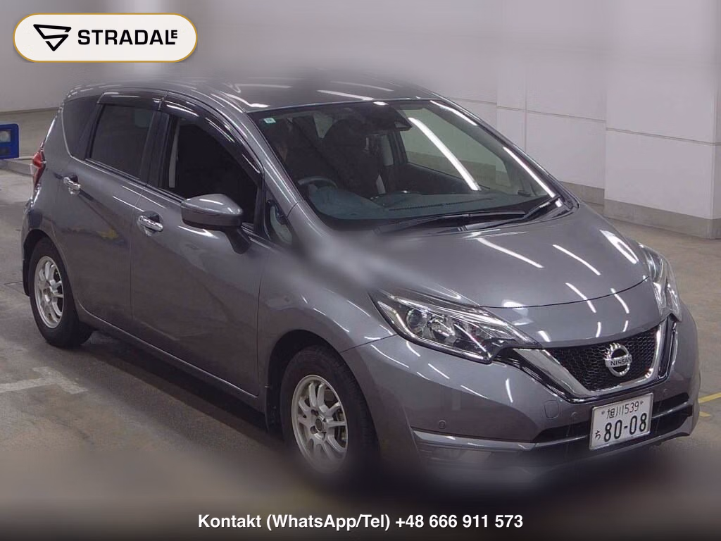 NISSAN NOTE X V SELECTION 2020, aukcja z Japonii, zdjęcie 1