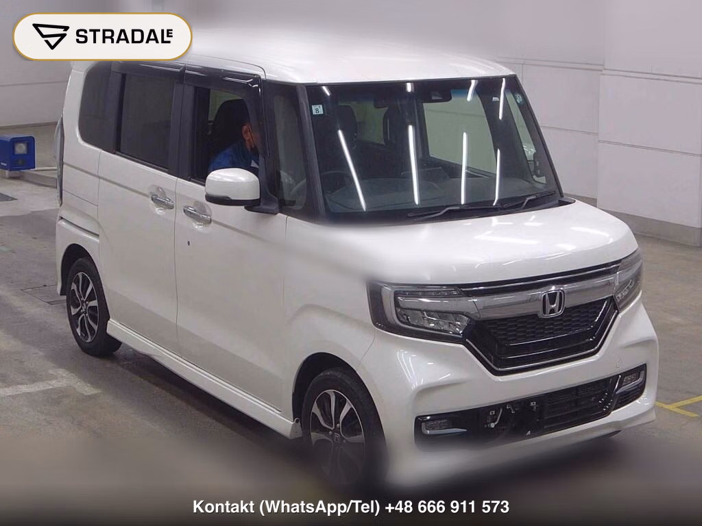 HONDA N-BOX CUSTOM 4WD G・L HONDA SENSING 2017, aukcja z Japonii, zdjęcie 1