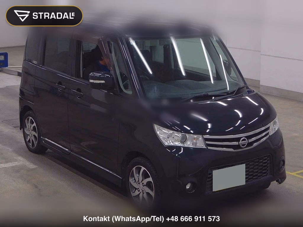 NISSAN ROOX 4WD HIGHWAY STAR TURBO 2011, aukcja z Japonii, zdjęcie 1