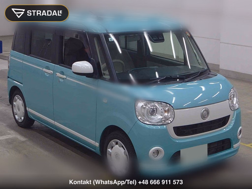 DAIHATSU MOVE CANBUS 4WD G WHITE ACCENT LIMITED 2019, aukcja z Japonii, zdjęcie 1