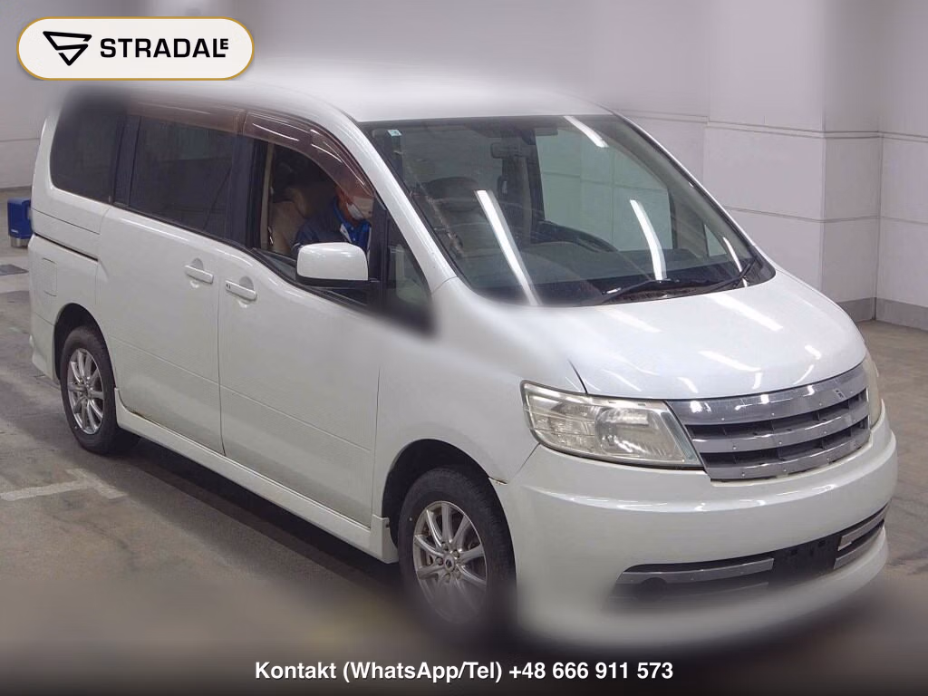 NISSAN SERENA 5D 4WD 20S 2008, aukcja z Japonii, zdjęcie 1