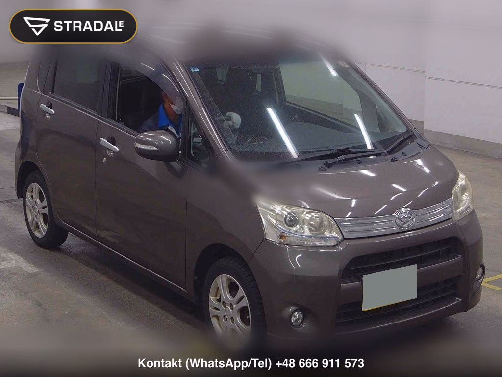 DAIHATSU MOVE 4WD CUSTOM X 2012, aukcja z Japonii, zdjęcie 1