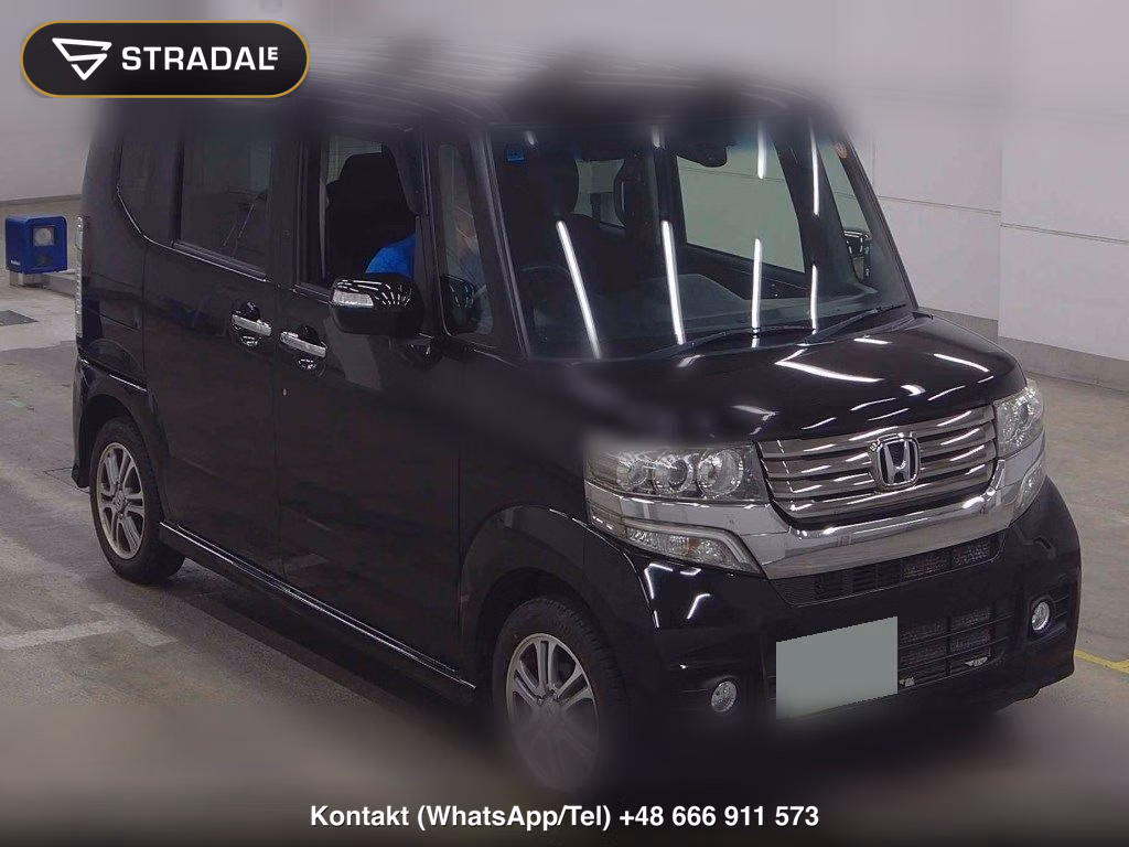 HONDA N-BOX CUSTOM 4WD SS PACKAGE 2014, aukcja z Japonii, zdjęcie 1