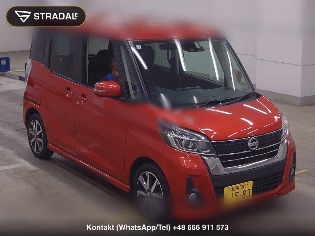 NISSAN DAYZ ROOX 4WD HIGHWAY STAR G TURBO 2019, aukcja z Japonii, zdjęcie 1