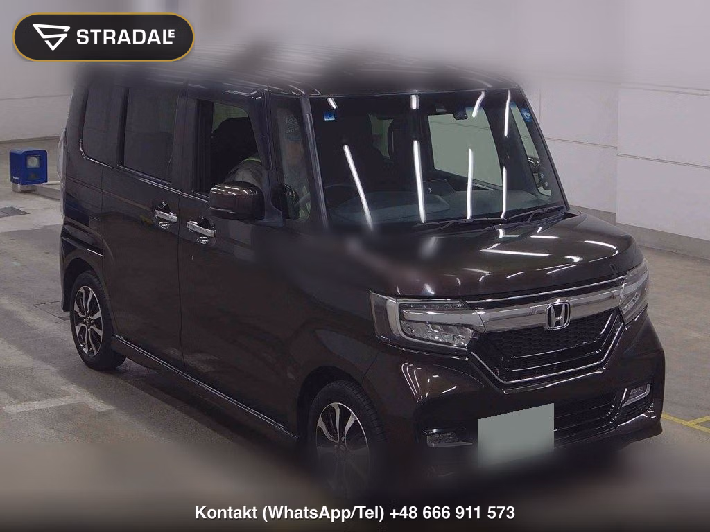 HONDA N-BOX CUSTOM 4WD G・L HONDA SENSING 2019, aukcja z Japonii, zdjęcie 1