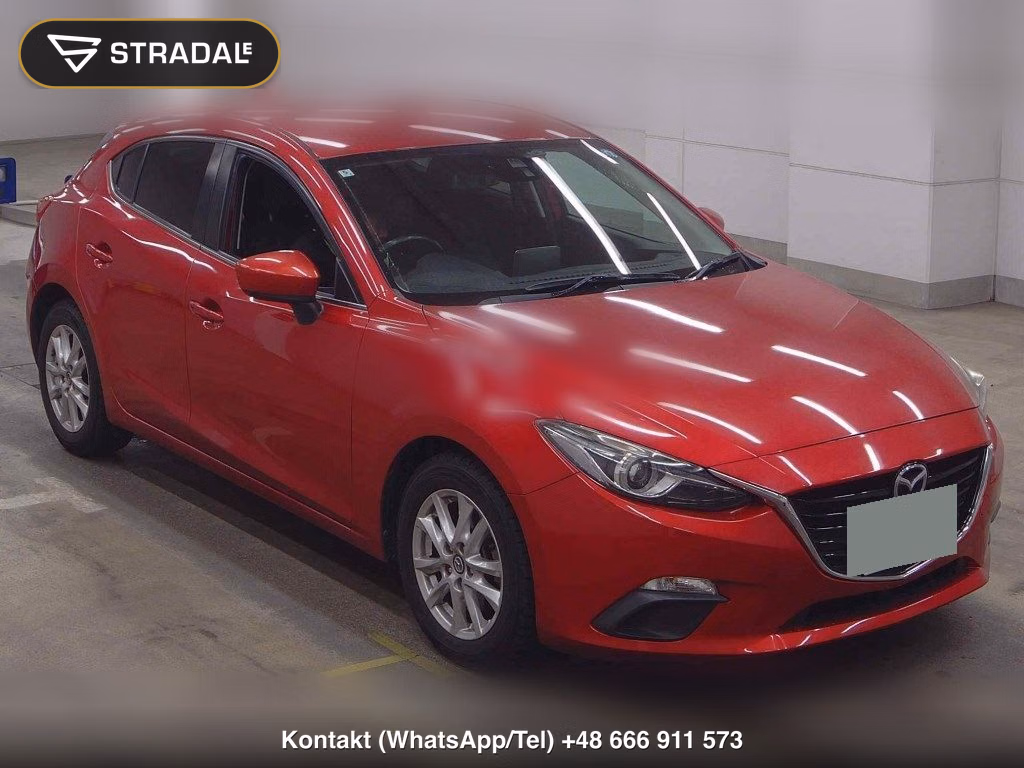 MAZDA AXELA SPORT 4WD 15S 2016, aukcja z Japonii, zdjęcie 1