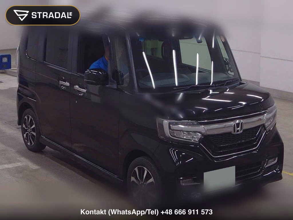 HONDA N-BOX CUSTOM 4WD G・L HONDA SENSING 2018, aukcja z Japonii, zdjęcie 1