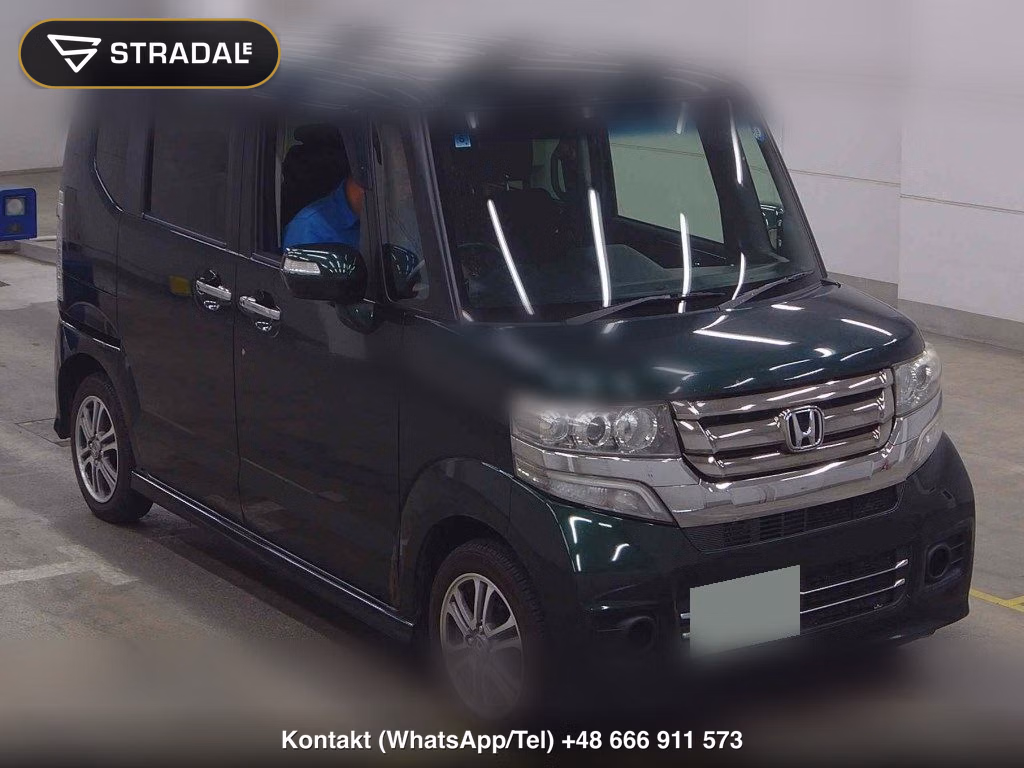 HONDA N-BOX CUSTOM 4WD G･L PACKAGE 2016, aukcja z Japonii, zdjęcie 1