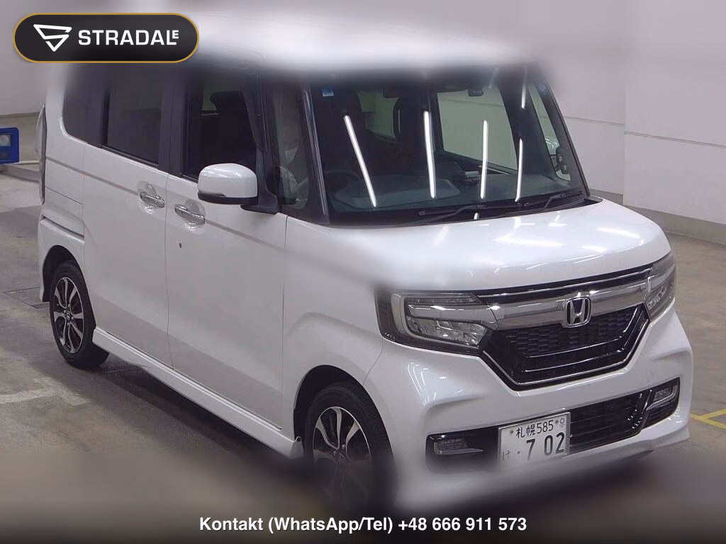 HONDA N-BOX CUSTOM 4WD G・L HONDA SENSING 2019, aukcja z Japonii, zdjęcie 1