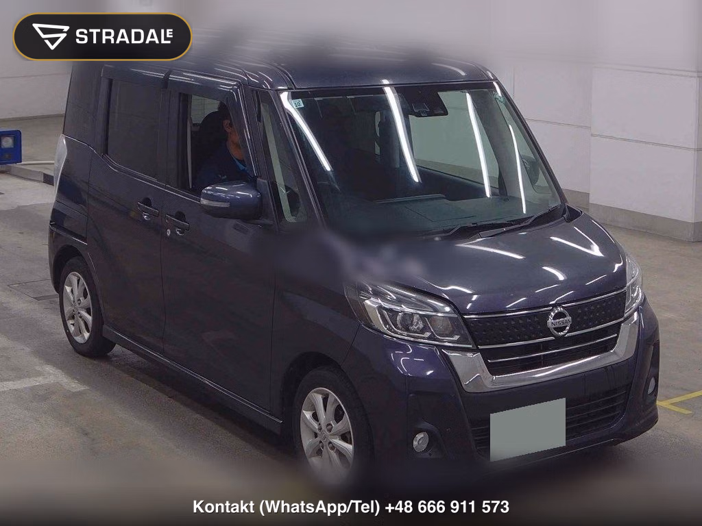 NISSAN DAYZ ROOX 4WD HIGHWAY STAR X 2017, aukcja z Japonii, zdjęcie 1