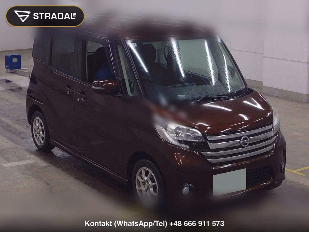 NISSAN DAYZ ROOX HIGHWAY STAR S 2015, aukcja z Japonii, zdjęcie 1