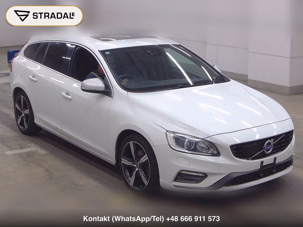 VOLVO V60 D4 R-DESIGN 2017, aukcja z Japonii, zdjęcie 1
