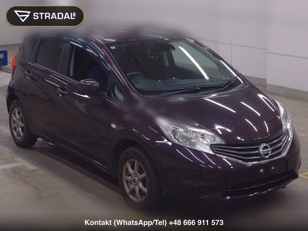 NISSAN NOTE 4WD X FOUR EMERGENCY BRAKE PACKAGE 2014, aukcja z Japonii, zdjęcie 1
