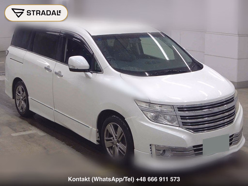 NISSAN ELGRAND 5D 4WD RIDER 2013, aukcja z Japonii, zdjęcie 1