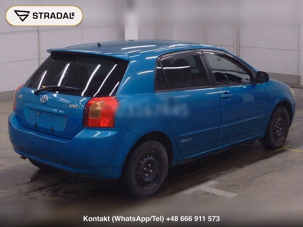 TOYOTA COROLLA RUNX 4WD X, miniaturka 6